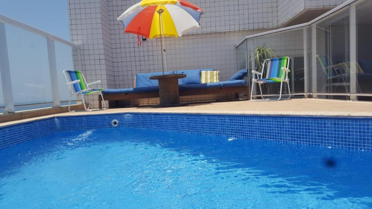 דירות Cobertura Com Piscina E Churrasqueira Mongagua Sp מראה חיצוני תמונה